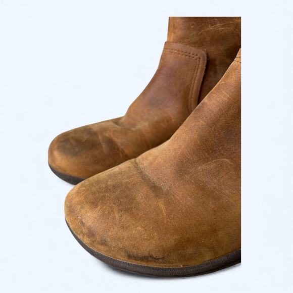 Merrell Encore Kassie Mid Waterproof Boots Brown Leather Womens sz 6.5 Gorpcore - Picture 7 of 14